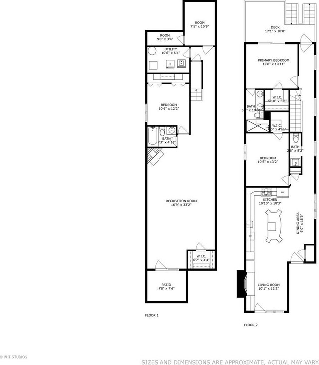 1302 N Bosworth Ave Unit 1, Chicago, IL 60642 - view of home floor plan