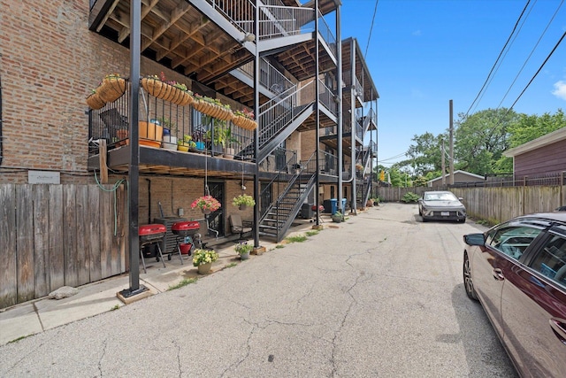 1363 E 64th St Unit 1, Chicago, IL 60637 - view of asphalt road featuring stairs