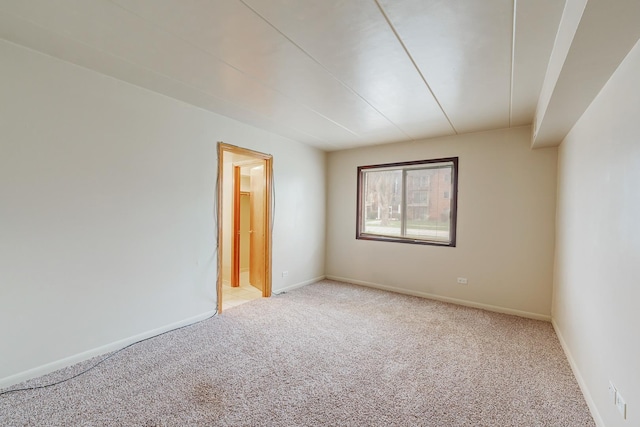 5715 129th St Unit 1A, Crestwood, IL 60418 - empty room featuring light carpet and baseboards