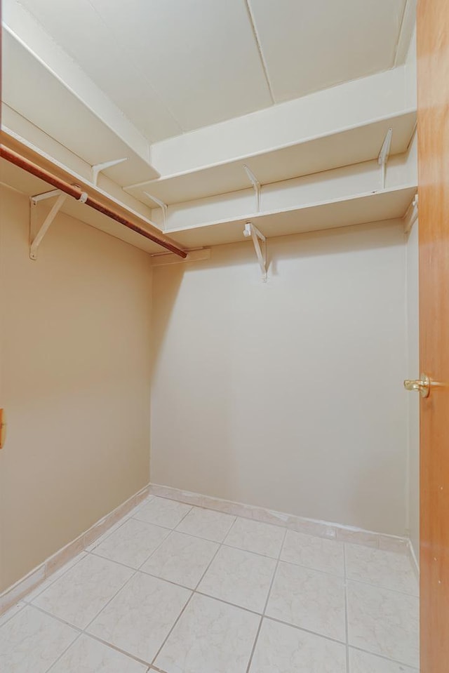 5715 129th St Unit 1A, Crestwood, IL 60418 - spacious closet with light tile patterned floors