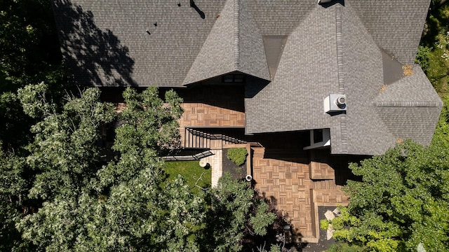 113 Oak Ridge Dr E, Burr Ridge, IL 60527 - view from above of property
