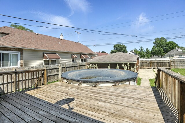 13425 S S Ave M, Chicago, IL 60633 - deck with a fenced backyard