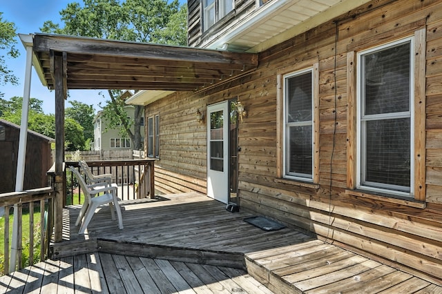 13425 S S Ave M, Chicago, IL 60633 - view of wooden deck