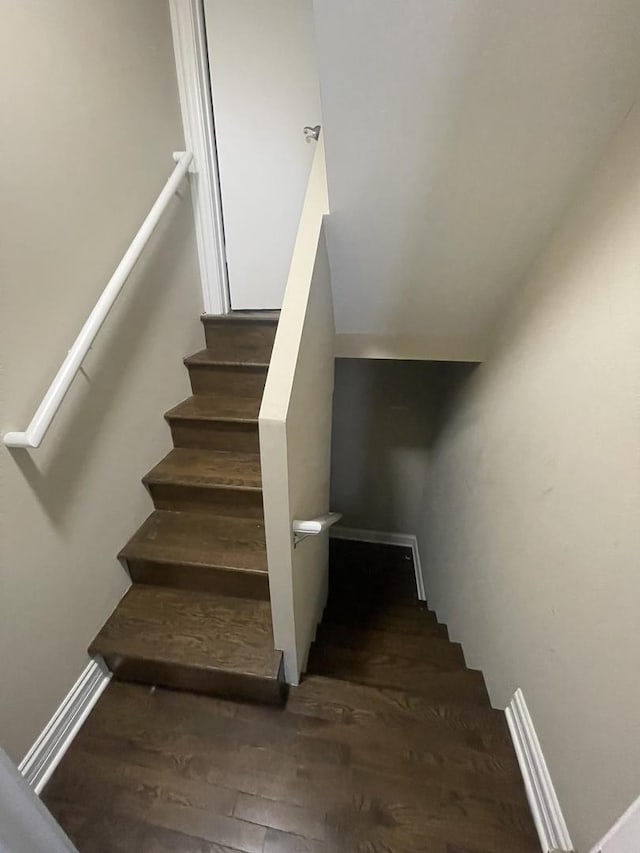 8233 S Manistee Ave, Chicago, IL 60617 - stairs featuring wood finished floors