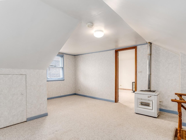4923 W School St, Chicago, IL 60641 - bonus room with lofted ceiling and carpet flooring