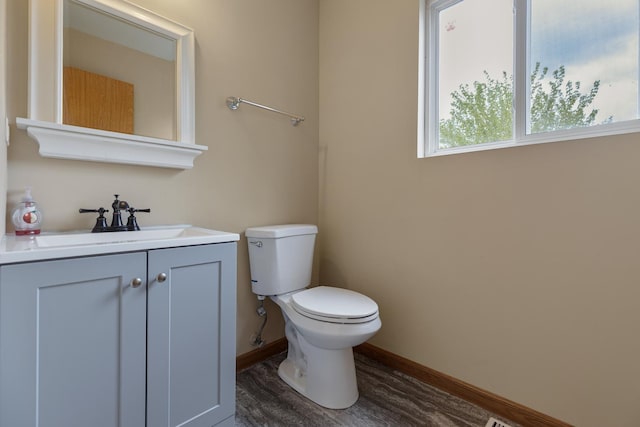 838 Valley Stream Dr, Pingree Grove, IL 60140 - bathroom with wood finished floors and vanity