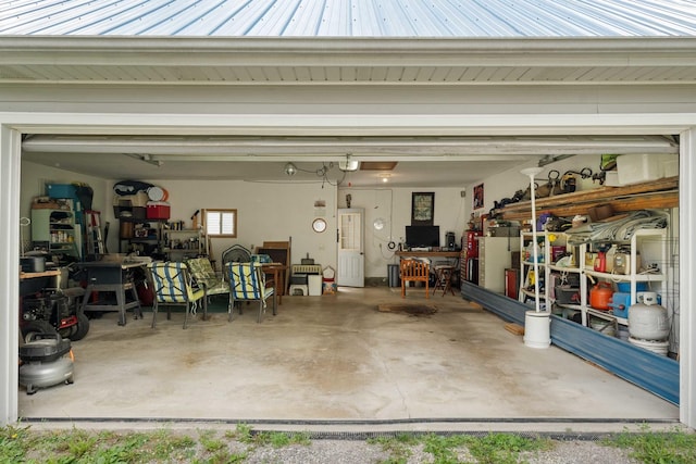 101 W Olive St, Colfax, IL 61728 - view of garage