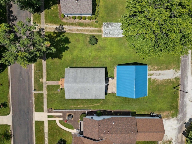 101 W Olive St, Colfax, IL 61728 - drone / aerial view