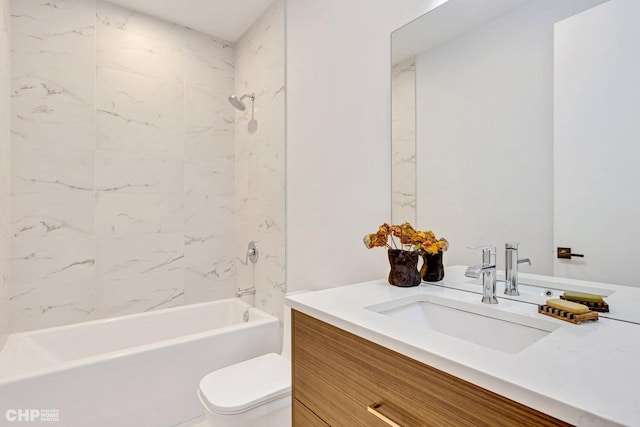 1920 S Shelby Ct, Chicago, IL 60608 - bathroom featuring vanity and shower / bathtub combination