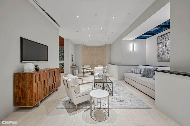 1401 N Astor St, Chicago, IL 60610 - living area with recessed lighting