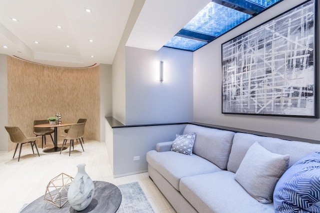 1401 N Astor St, Chicago, IL 60610 - living area featuring recessed lighting
