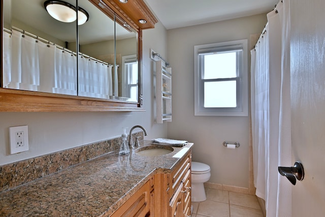758 N Kenilworth Ave, Elmhurst, IL 60126 - bathroom featuring vanity and tile patterned flooring