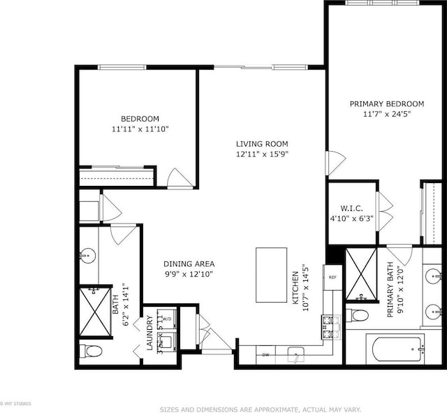 1 N Beacon Pl Unit 502, La Grange, IL 60525 - view of property floor plan