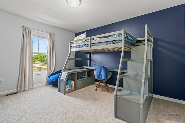 1402 Souders Ave, Elburn, IL 60119 - carpeted bedroom with baseboards and a desk
