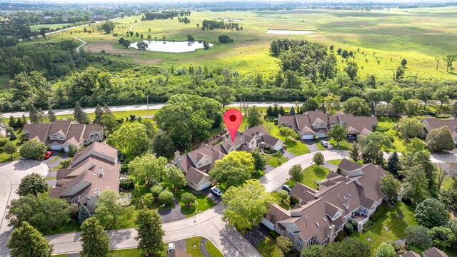 16813 Cardinal Dr, Orland Park, IL 60467 - aerial view of property and surrounding area with nearby suburban area