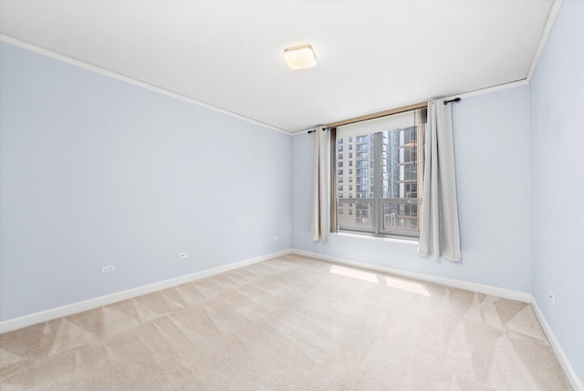 420 E Waterside Dr Unit 407, Chicago, IL 60601 - carpeted spare room featuring baseboards