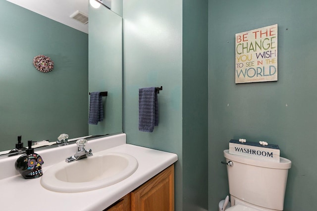 1239 Angeline Dr, South Elgin, IL 60177 - half bath featuring toilet and vanity