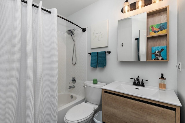 1239 Angeline Dr, South Elgin, IL 60177 - bathroom featuring vanity and shower / bath combination with curtain