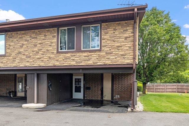 7 Cour Versaille, Palos Hills, IL 60465 - townhome / multi-family property featuring stone siding and brick siding
