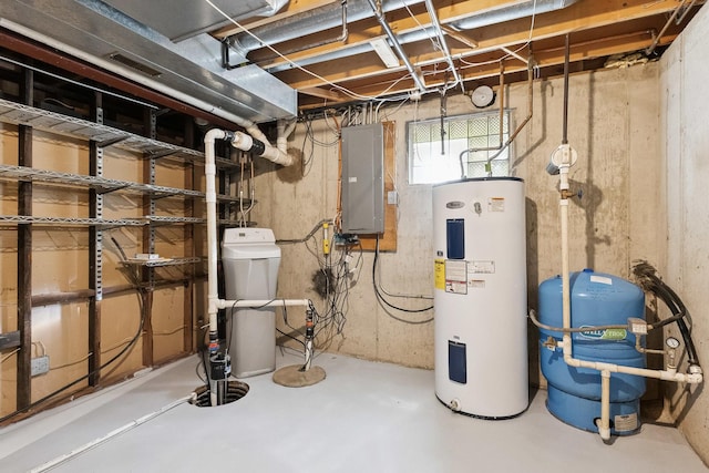 45W984 Mcdonald Rd, Hampshire, IL 60140 - utilities featuring electric water heater and electric panel