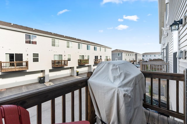 2493 Alison Ave, Pingree Grove, IL 60140 - balcony featuring area for grilling and a residential view
