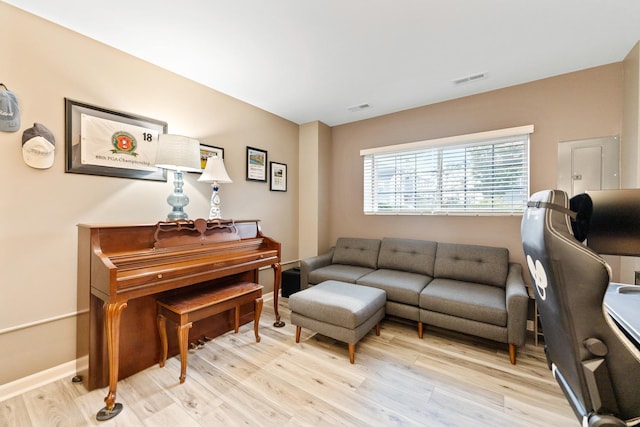 2493 Alison Ave, Pingree Grove, IL 60140 - living room with light wood-type flooring and baseboards