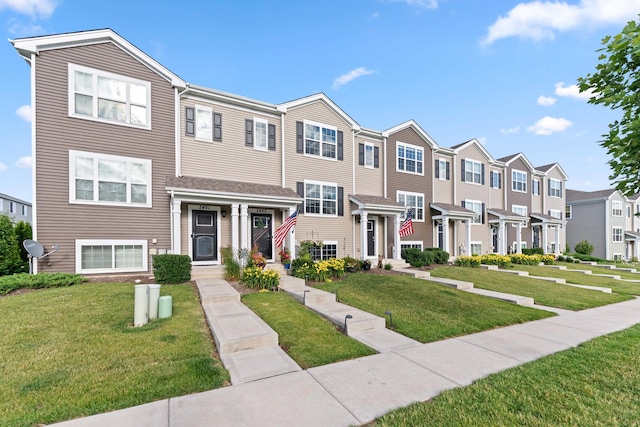 2493 Alison Ave, Pingree Grove, IL 60140 - multi unit property with a residential view and a front yard