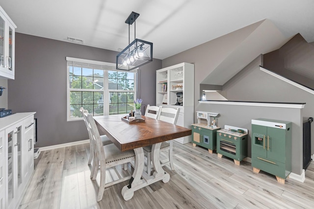 2493 Alison Ave, Pingree Grove, IL 60140 - dining space with light wood-style floors and baseboards