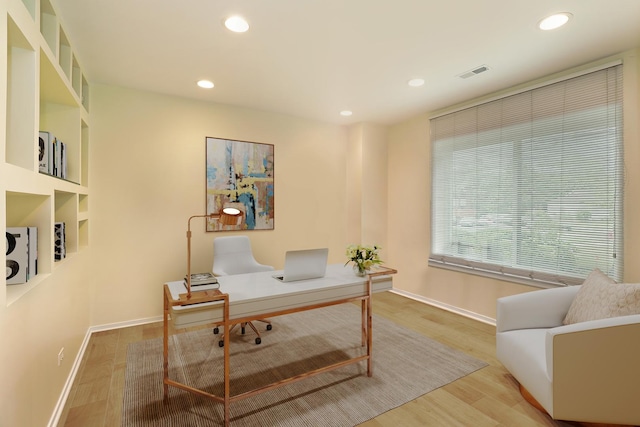 3030 Pheasant Creek Dr Unit 102, Northbrook, IL 60062 - office featuring light wood-style floors and recessed lighting