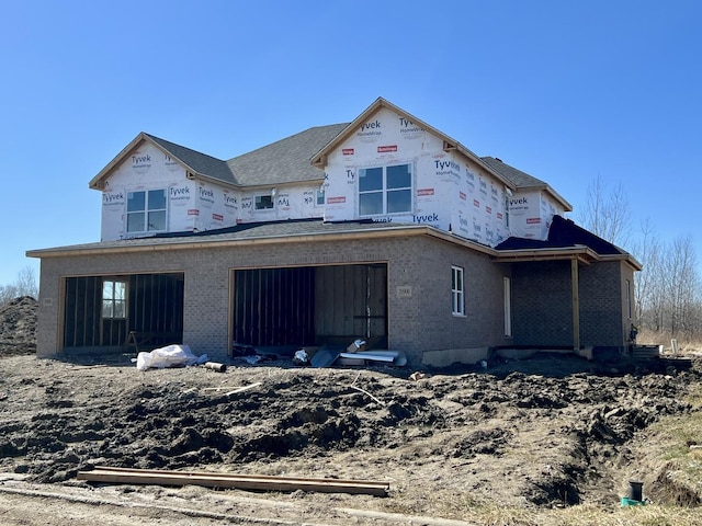 20918 Barker St, Lynwood, IL 60411 - unfinished property featuring brick siding