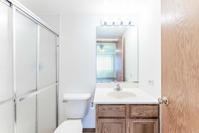 8710 W Evelyn Ln Unit 201, Chicago, IL 60656 - full bath with vanity and a shower with door
