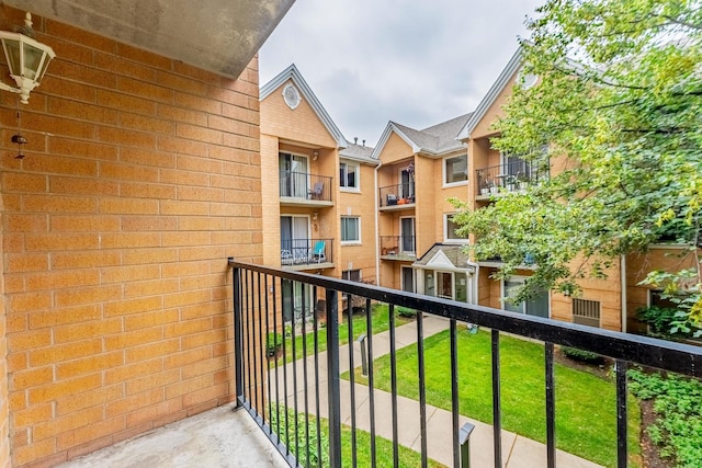 8710 W Evelyn Ln Unit 201, Chicago, IL 60656 - view of balcony
