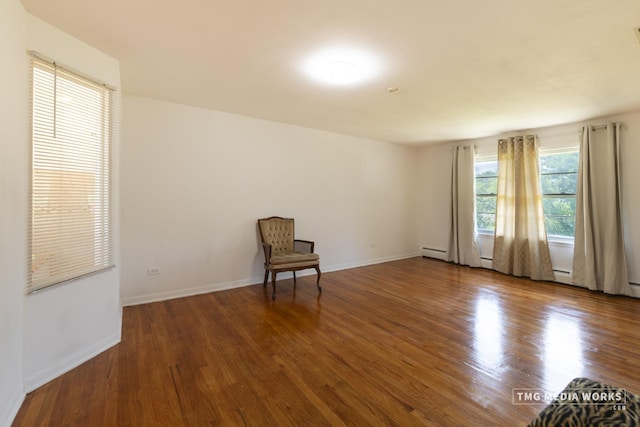 3S138 Park Blvd, Glen Ellyn, IL 60137 - spare room with wood finished floors and baseboard heating