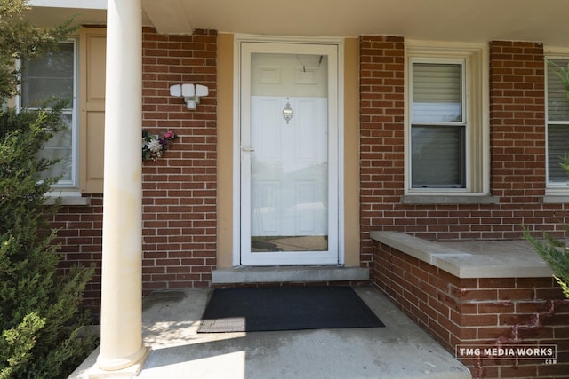 3S138 Park Blvd, Glen Ellyn, IL 60137 - property entrance featuring brick siding