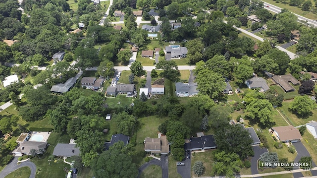 3S138 Park Blvd, Glen Ellyn, IL 60137 - aerial overview of property's location featuring nearby suburban area