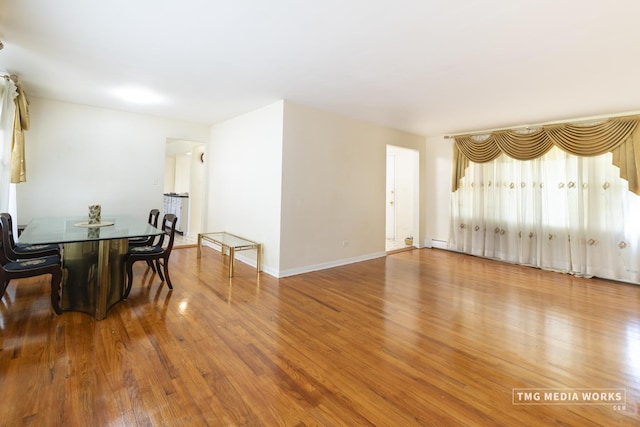 3S138 Park Blvd, Glen Ellyn, IL 60137 - dining area featuring wood finished floors and baseboards
