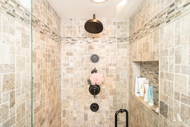 7232 W Everell Ave, Chicago, IL 60631 - bathroom featuring tiled shower