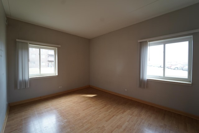 1460 Fairlane Dr Unit 119, Schaumburg, IL 60193 - empty room with light wood finished floors and baseboards