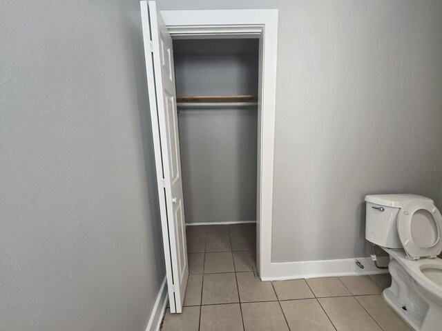 6646 S Wabash Ave, Chicago, IL 60637 - bathroom with toilet and tile patterned flooring