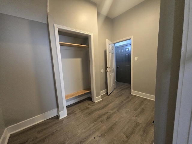 6646 S Wabash Ave, Chicago, IL 60637 - unfurnished bedroom featuring dark wood-style flooring