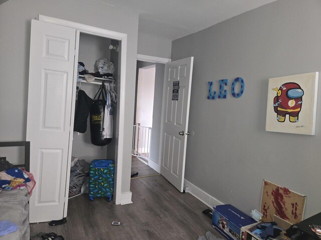 6646 S Wabash Ave, Chicago, IL 60637 - bedroom with wood finished floors and a closet