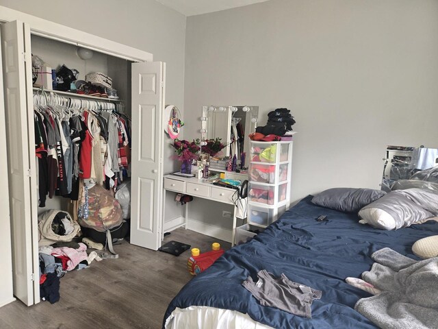 6646 S Wabash Ave, Chicago, IL 60637 - bedroom featuring wood finished floors and a closet
