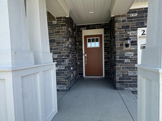 25805 W Springside St, Plainfield, IL 60586 - view of exterior entry with stone siding
