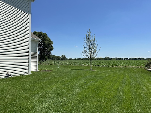 25805 W Springside St, Plainfield, IL 60586 - view of green lawn featuring agricultural plots and a view of countryside