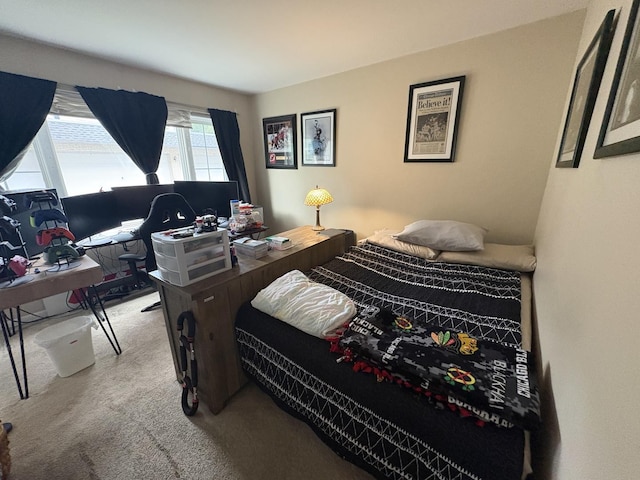 701 Ridge Rd Unit 1D, Wilmette, IL 60091 - carpeted bedroom featuring an office area