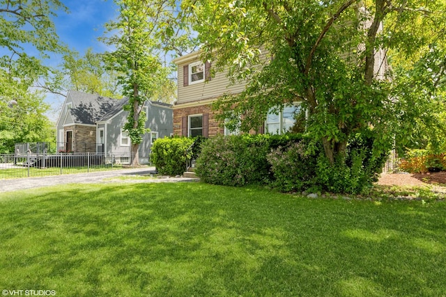 235 S Warrington Rd, Des Plaines, IL 60016 - view of front facade with brick siding
