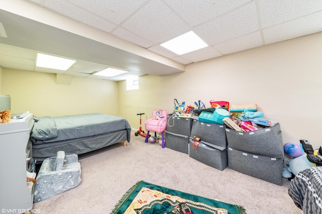 235 S Warrington Rd, Des Plaines, IL 60016 - bedroom with a drop ceiling and carpet flooring