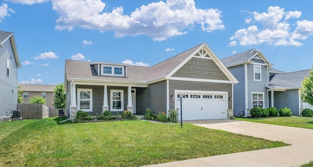 201 Cattail Ave, Savoy, IL 61874 - craftsman inspired home featuring driveway, an attached garage, and a shingled roof