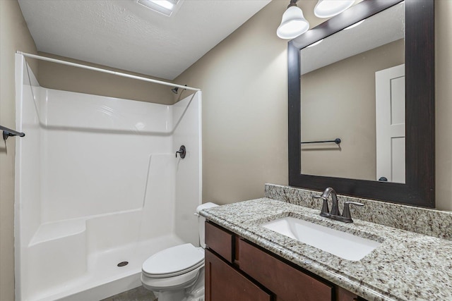 201 Cattail Ave, Savoy, IL 61874 - bathroom with a shower stall and vanity