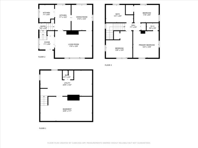 555 Lorraine Ave, Waukegan, IL 60085 - view of floor plan / room layout